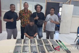 Polres Sumbawa mengungkap pencurian perangkat tower milik XL