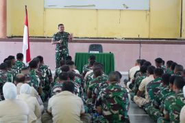 Danrem Lilawangsa ingatkan prajurit TNI jauhi judi online hingga narkoba