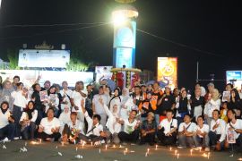 Sekber Relawan Peduli Bencana gelar Aksi Pray for Indonesia