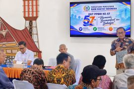 HUT PPBRI, BRI Pematangsiantar perkuat silaturahmi dengan purnabakti