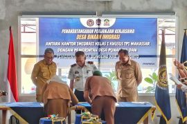 Bupati Jeneponto hadiri penandatanganan PKS Desa Binaan Imigrasi