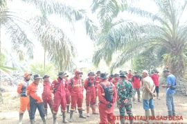 Tim pemadaman karhutla HLG Londerang dikerahkan bergantian