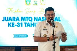 Gubernur Bobby puji kafilah Sumut tembus lima besar MTQ nasional