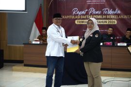 KPU: Pemilih di Kabupaten Banyumas tercatat bertambah 3.704 orang pada triwulan III