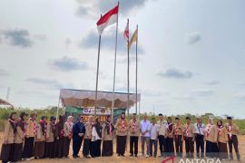 Wabup buka perkemahan penerimaan tamu ambalan SMAN 3 Toboali Bangka Selatan