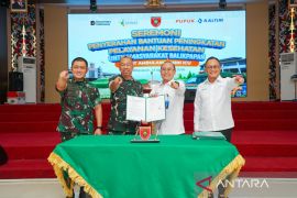 Dukung faskes TNI, Pupuk Kaltim hibahkan satu unit Mini ICU ke Kodam VI/Mulawarman