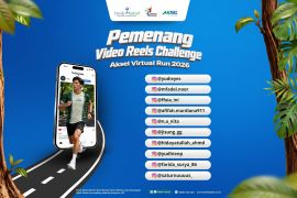 Bank Kalsel Umumkan 10 pemenang video reels challenge AKSEL Virtual Run 2026: Reforestasi