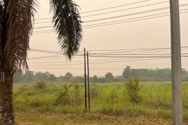 Kabut asap di Batang Hari kembali tebal