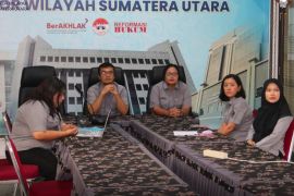 Kemenkum Sumut harmonisasi Ranperbub Pakpak Bharat penanggulangan kemiskinan