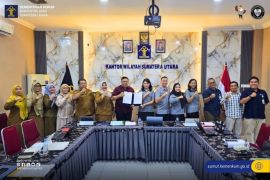 Kemenkum Sumut fasilitasi harmonisasi tiga Ranperbup Serdang Bedagai
