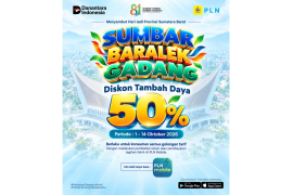 Rayakan Sumbar Baralek Gadang, Diskon Tambah Daya PLN 50% Dukung Kebutuhan Listrik Masyarakat