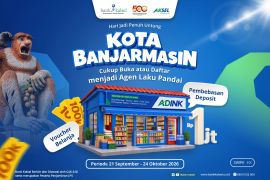 Bank Kalsel tebar promo spesial Agen Laku Pandai, semarakan Hut ke-500 Kota Banjarmasin