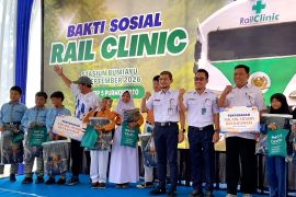 KAI Daop 5 Purwokerto gelar layanan kesehatan gratis di kereta api