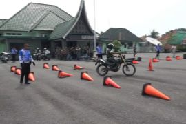 Pomdam XX/TIB gelar safety riding tekan kecelakaan prajurit