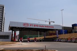 Menperin resmikan pabrik BYD pertama di Subang, Jawa Barat