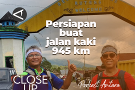 Persiapan jalan kaki charity sejauh 945 km (2)