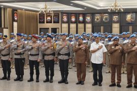 Polri lepas 140 personel ke Afrika Tengah untuk misi perdamaian PBB