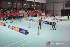 Ratusan siswa SD di Solo ikuti Milklife Festival SenengMinton 2026