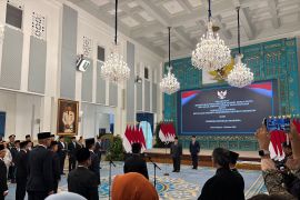 Presiden lantik Nurkolish Ibnu Aman dan Luky Afirman sebagai Wamenkeu