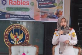 BKHIT Sumsel gencar vaksinasi rabies gratis capai target bebas rabies 2030