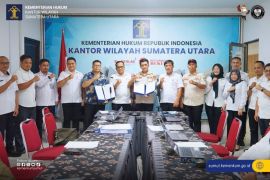 Kemenkum Sumut fasilitasi harmonisasi 7 Ranperda dan Ranperbup Kabupaten Asahan