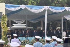 Ketua DPR baca ikrar Kesaktian Pancasila di Lubang Buaya