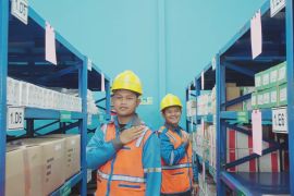 PLN UP3 Tanjung Karang transformasi gudang menuju Tata Kelola Logistik Modern