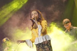 Penyanyi muda Sofie Anastasya pukau penonton di panggung Saraso Fest 2026