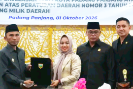 RAPBD Padang Panjang 2027 proyeksikan pendapatan daerah Rp495,4 Miliar