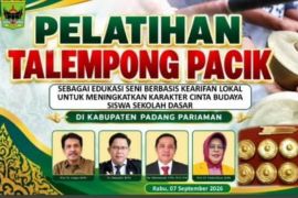 UNP latih guru di Padang Pariaman belajar Talempong Pacik sebagai model edukasi seni berbasis kearifan lokal