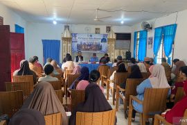 Kelurahan Kenali Besar Kota Jambi selesaikan penyaluran bantuan pangan, semua penerima dapat 30 Kg sesuai ketentuan