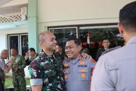 Rayakan HUT ke-81 TNI, Kapolres Langkat dan Dandim 0203 Langkat perkuat sinergitas