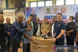 AMPI Sumut gelar bakti sosial kesehatan gratis, ratusan warga dan ojol antusias