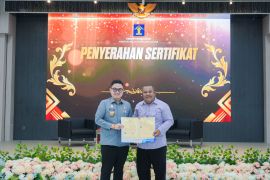 Kemenkum Malut serahkan 24 sertifikat Hak Cipta Musik dan Lagu Daerah