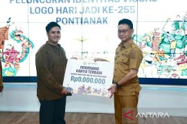 Pemkot Pontianak luncurkan logo hari jadi ke-255 angkat manusia ikon utama