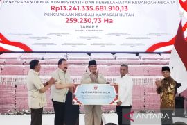 Satgas PKH serahkan Rp13,24 triliun ke negara disaksikan Presiden Prabowo