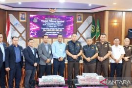 Kejari Tebo kembalikan barang bukti uang Rp3,8 miliar ke Bank Himbara