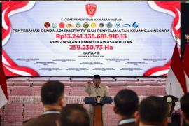 Presiden Prabowo optimistis setoran Satgas PKH ke negara terus bertambah
