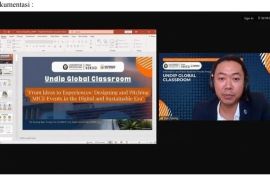 SV Undip kembali mengadakan Global Classroom: From Ideas to Experiences