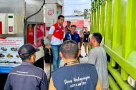 Pastikan ketersediaan stok BBM, Pertamina Patra Niaga Sumbagsel sidak ke SPBU di Metro