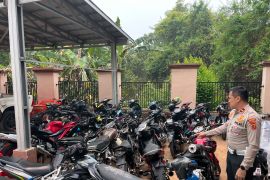 Satlantas Polres Batang Hari tertibkan puluhan kendaraan knalpot brong