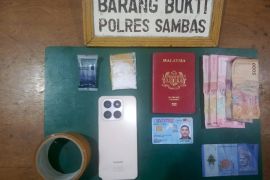 Polres Sambas ungkap modus penyimpanan sabu-sabu asal Malaysia