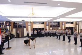 Kapolri memimpin sertijab Irwasum dan empat Kapolda