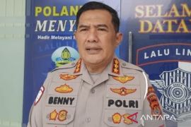 Jambi police urge motorists to drive safely amid thick haze