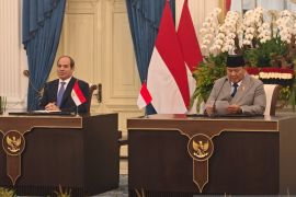 Prabowo, El-Sisi call for de-escalation in Middle East conflict