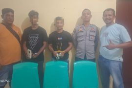Polsek Dolok Masihul tangkap dua pelaku pembongkaran rumah