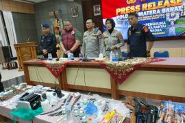Polisi telusuri jaringan narkoba internasional di Pasar Gaung Padang