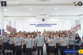 Kakanwil Kemenkum Sumut buka ruang dialog dan serap aspirasi pegawai