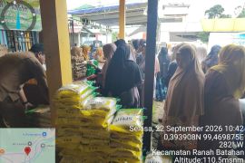Pasaman Barat adakan 23 kali gerakan pangan murah bantu masyarakat