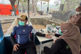 Dinkes Ternate tangani 51 warga dengan keluhan gangguan pernapasan akibat kabut asap